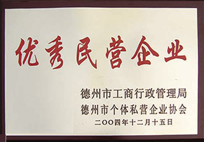 優(yōu)秀民營企業(yè)